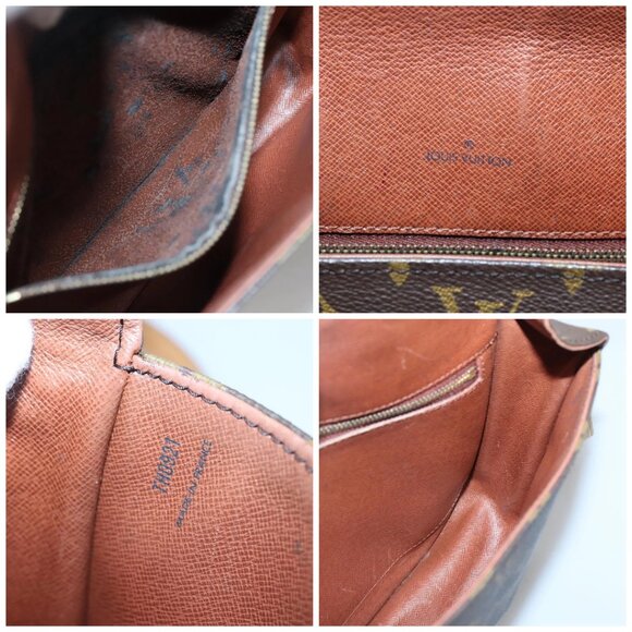 LOUIS VUITTON Monogram Saint Cloud GM Shoulder Bag M51242 LV Auth 128339 - Picture 15 of 16